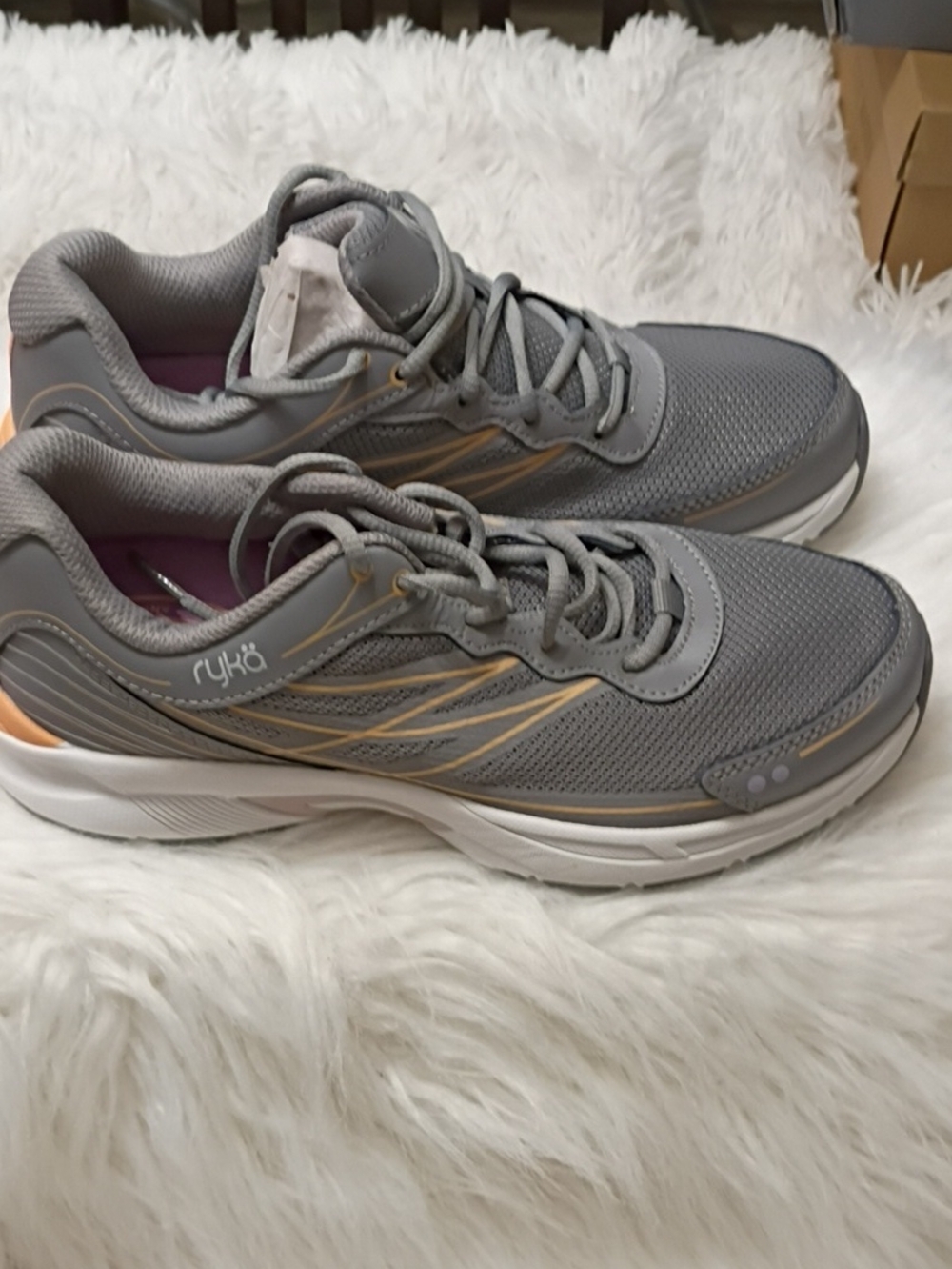 New Ryka Skylark Walking Running Shoes Frost Gray for Women SZ 6W - Picture 4 of 15